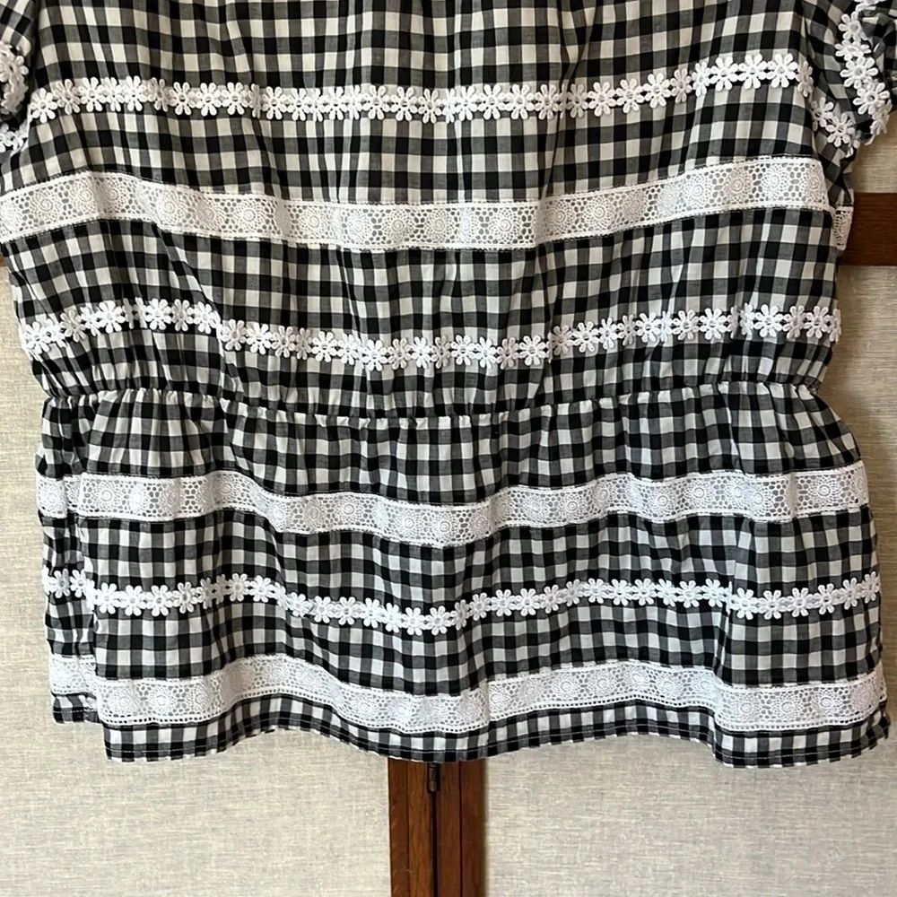 J. Crew stylish gingham